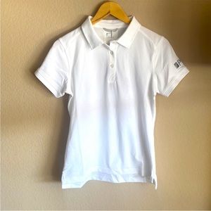 Cutter & Buck White Polo with DryTech